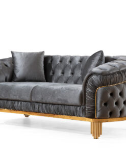 Delfi (Gray) Loveseat