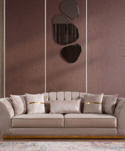 Margo (55-Cream) Loveseat