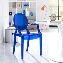 Casper Dining Armchair in Blue