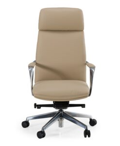 Ozark - Modern Tan Vegan Leather Office Chair